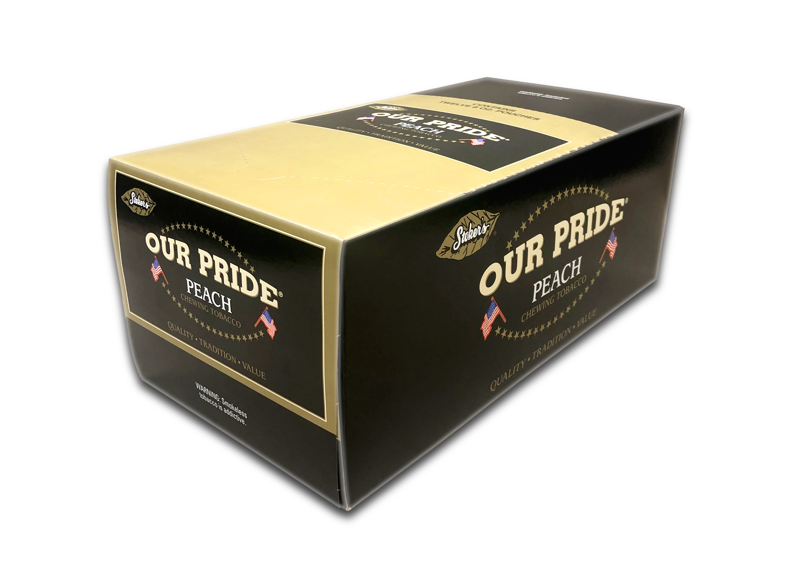 Stoker's Our Pride Peach Loose Leaf Chewing Tobacco