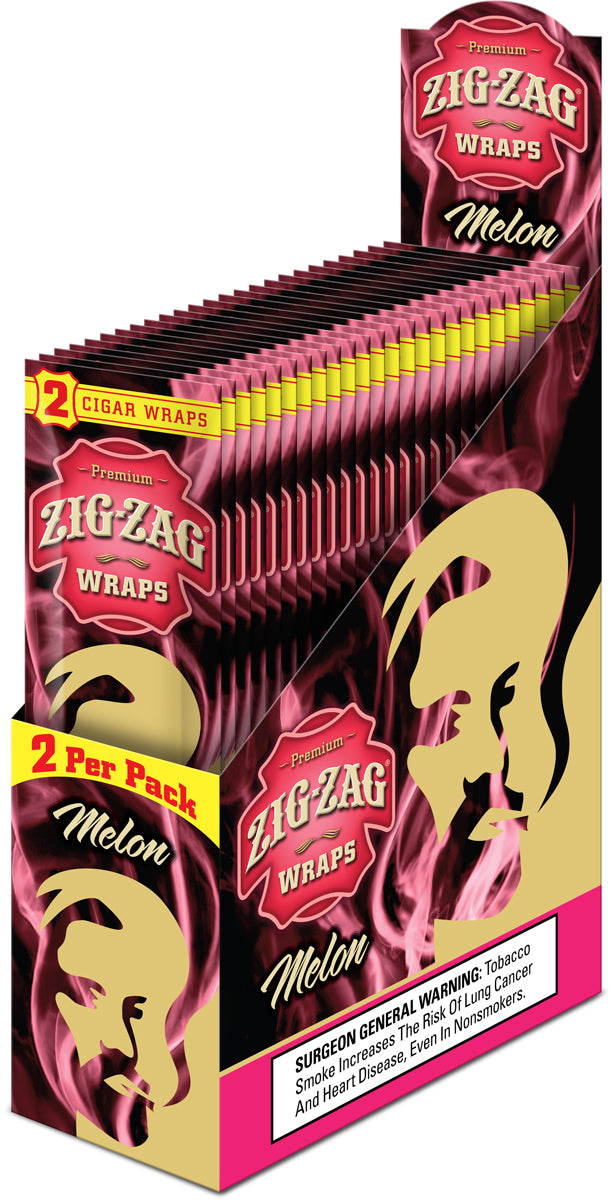 Zig-Zag Melon Cigar Wraps