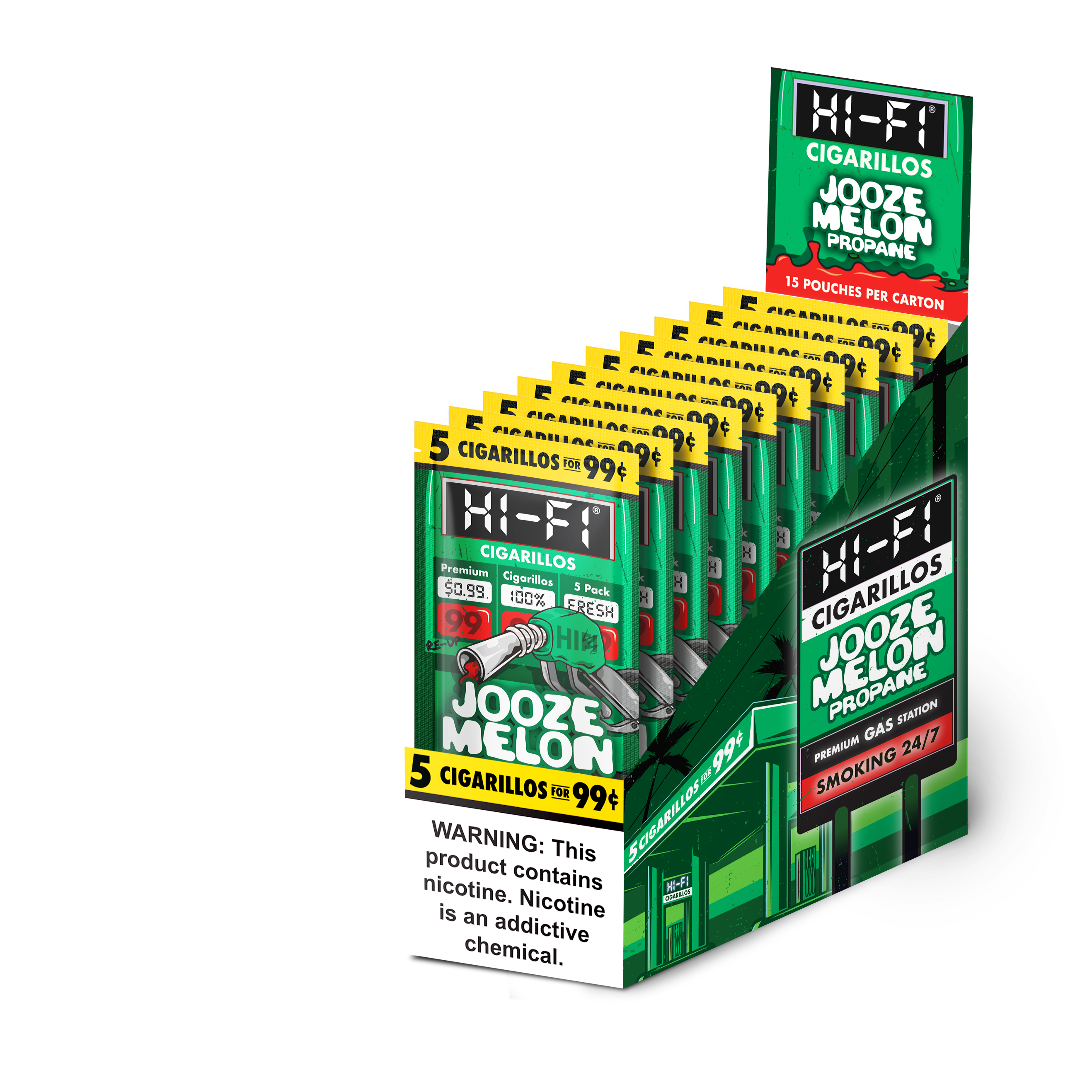 Hi-Fi Jooze Melon Propane Cigarillos