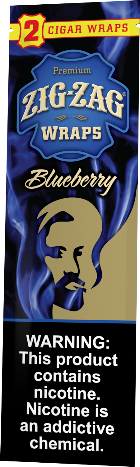 Zig-Zag Blueberry Cigar Wraps