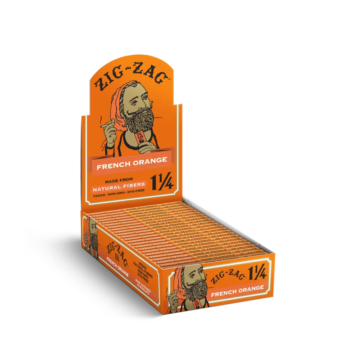 Zig-Zag 1 1/4 French Orange Rolling Papers