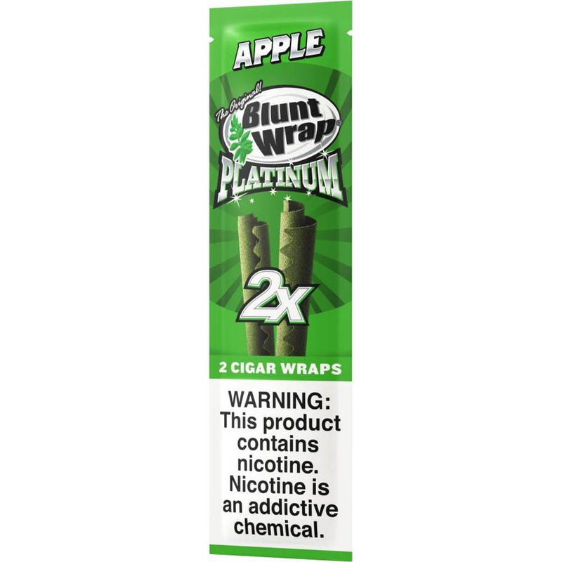 Blunt Wrap Platinum Apple Cigar Wraps
