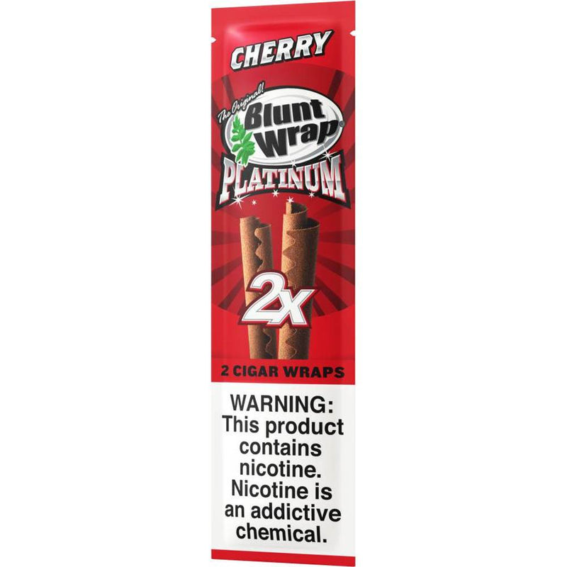 Blunt Wrap Platinum Cherry Cigar Wraps