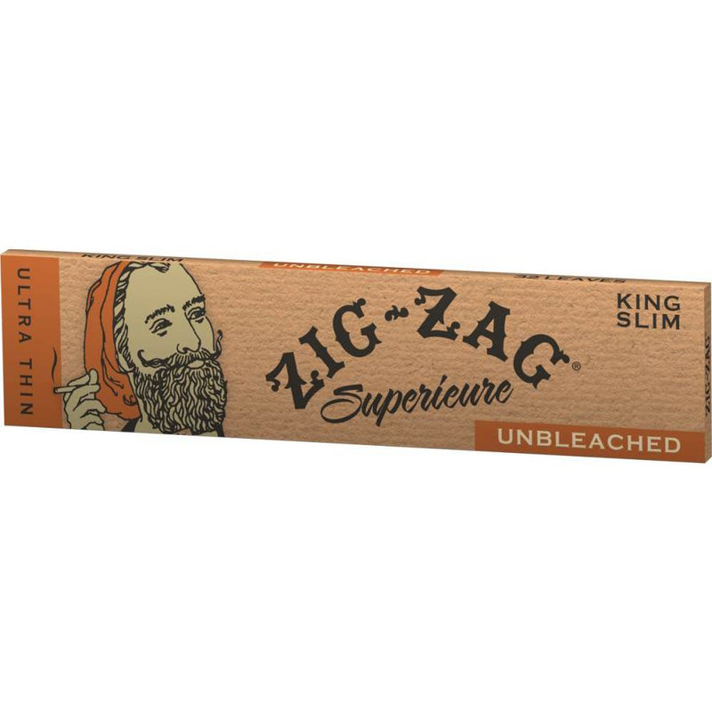 Zig-Zag King Size Unbleached Rolling Papers