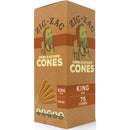 Zig-Zag King Size Unbleached Mini Bulk Cones