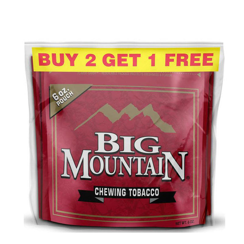 Big Mountain Loose Leaf Chewing Tobacco - Buy 2 Get 1 Free