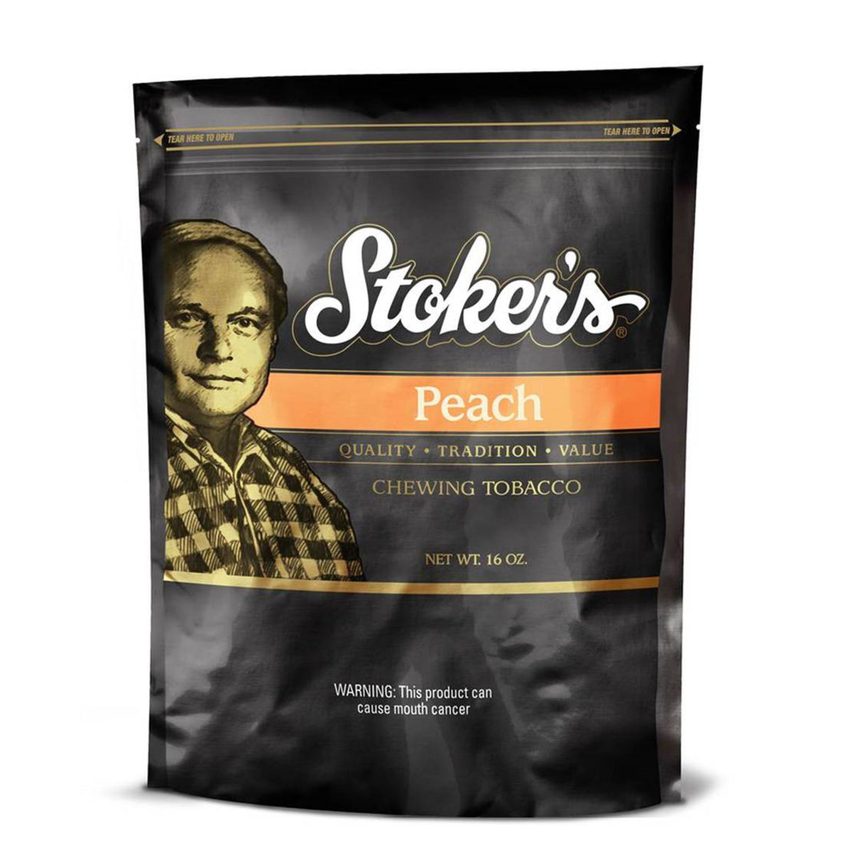 peach flavored chewing tobacco Stoker's Peach Loose Leaf Chewing Tobacco
