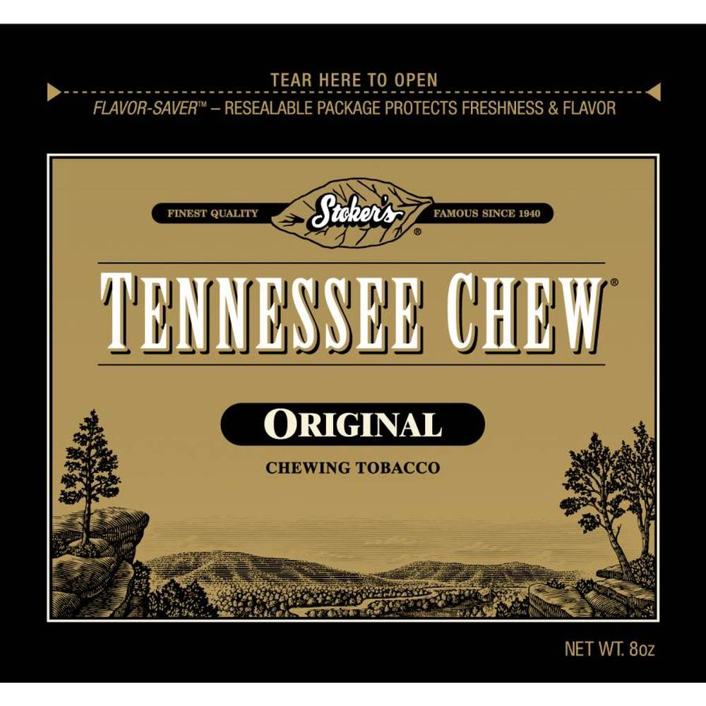 chew chewing tobacco Stoker's Tennessee Chew Original Loose Leaf Chewing Tobacco