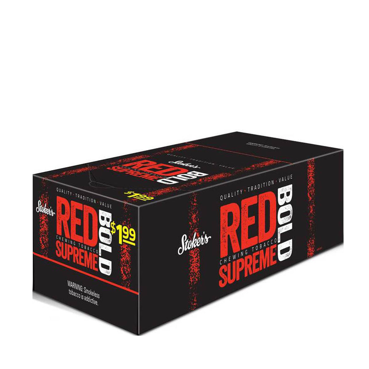red supreme chewing tobacco amazon Stoker's Red Supreme Bold Loose Leaf Chewing Tobacco