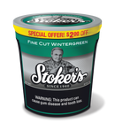 Stoker's Wintergreen Fine Cut Moist Snuff Tub