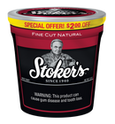 Stoker's Natural Fine Cut Moist Snuff Tub