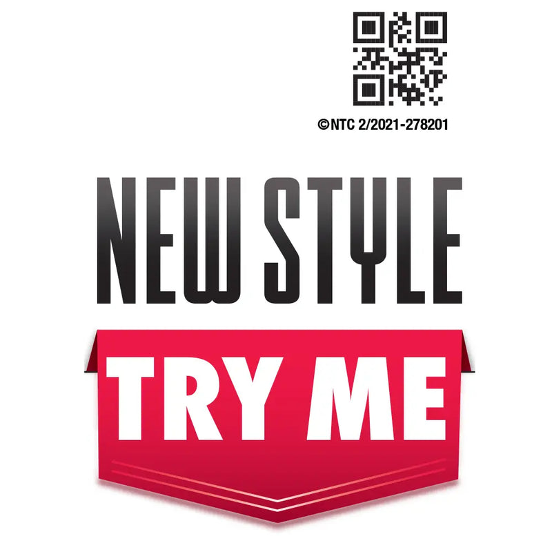 SHELF TALKERS - NEW STYLE TRY ME (50 PER PACK) 4-21