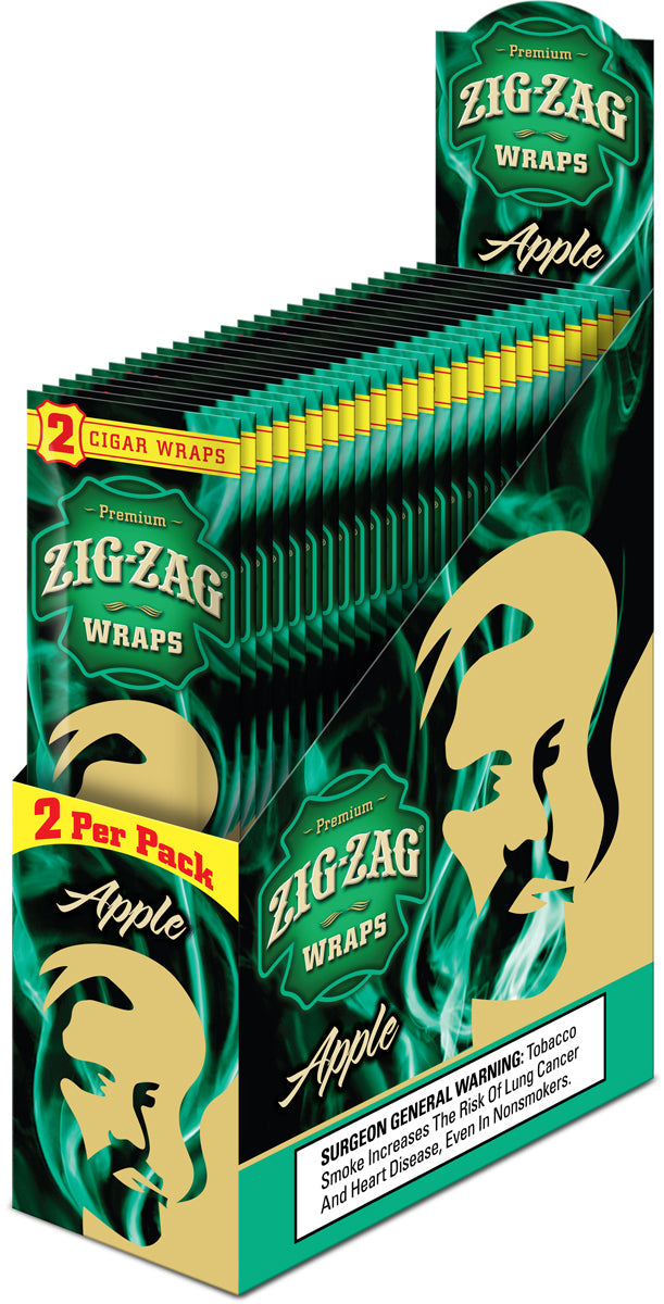 Zig-Zag Apple Cigar Wraps