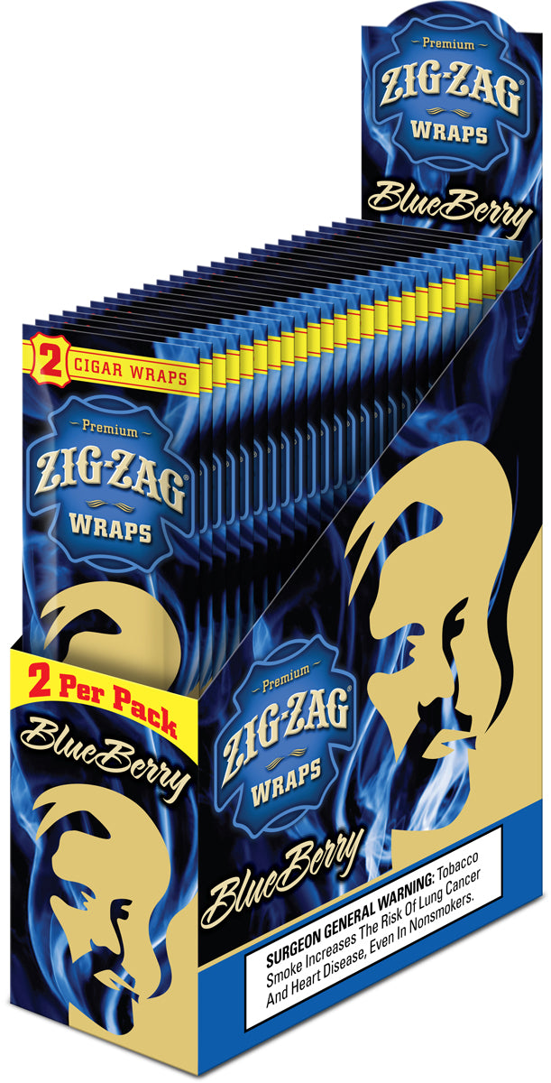 Zig-Zag Blueberry Cigar Wraps