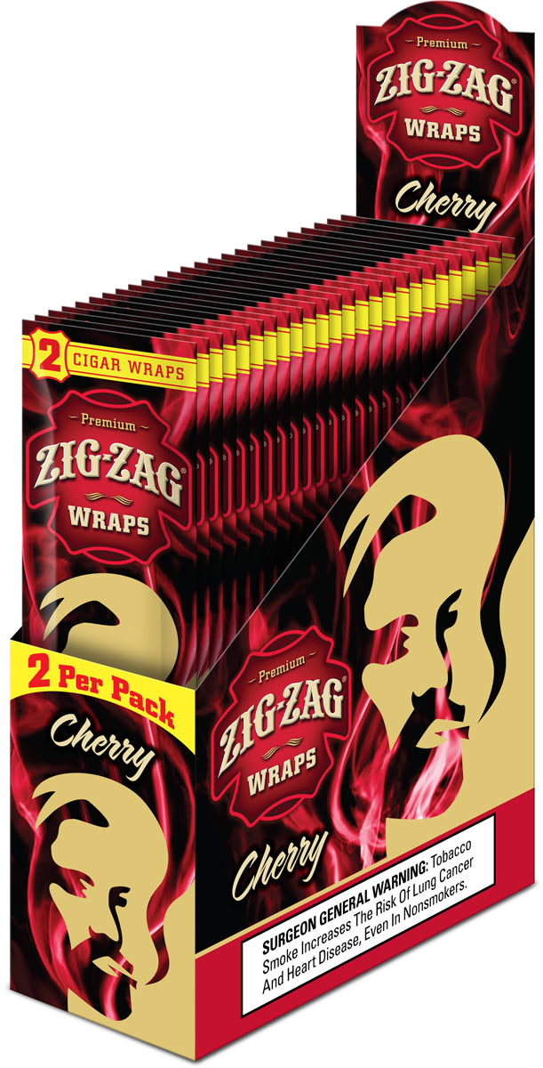 Zig-Zag Cherry Cigar Wraps