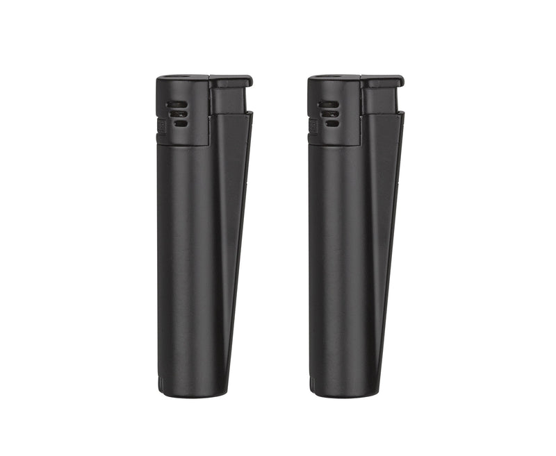 Clipper Classic Large | Premium Metal - Jet Flame - Matte Black