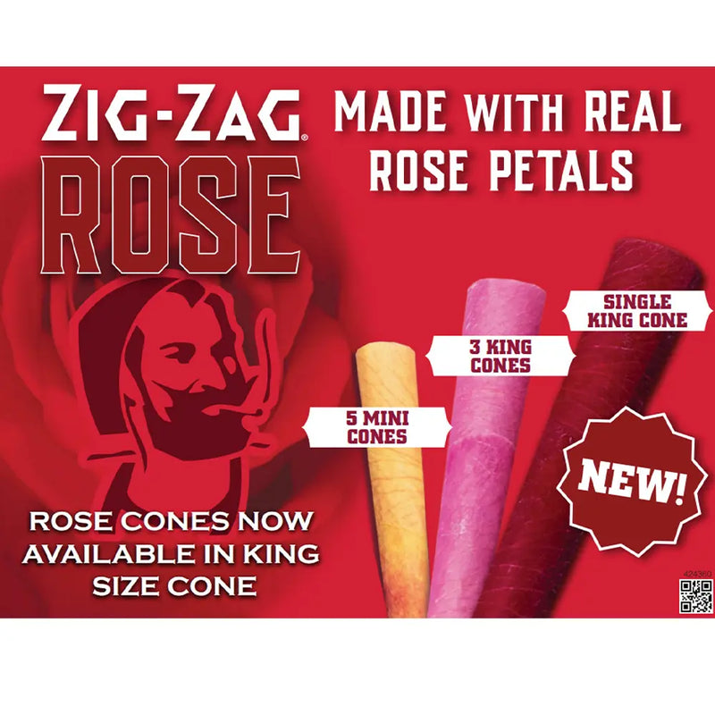 COUNTER MAT INSERT - ZZ ROSE CONES/COMBO (10 PER PACK)