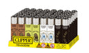 Clipper Lighters 2-Tier Zig-Zag Collection Display