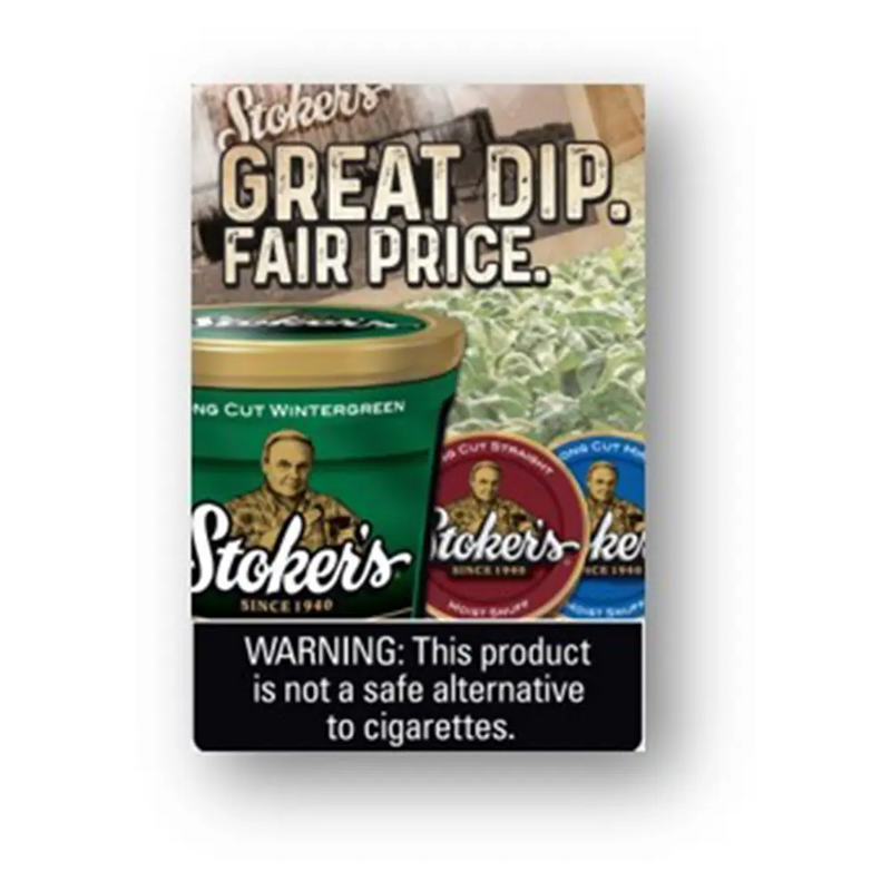 TIN SIGN - STOKERS MST CAN TUB (10 PER CASE)