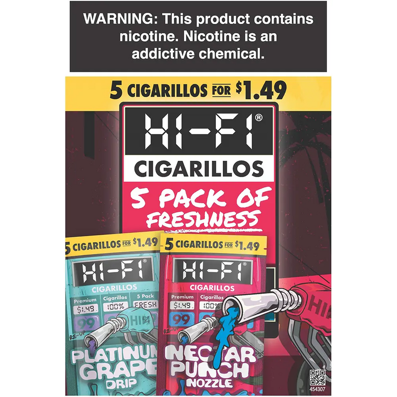 WINDOW CLING 6X9 - HI-FI 5/$1.49 (25 PER PACK) 10-24