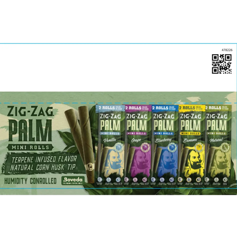 SHELF TALKER - PALM ROLLS (25 PER PACK) 9-22