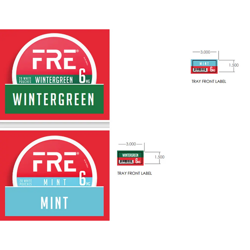 GRAPHIC KIT - FRE TIER DSP 6MG ONLY (3 PER PACK) 8-24