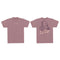 Zig-Zag Vintage Two-Tone T-Shirt - Washed Burgandy