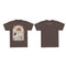 Zig-Zag Ms. French T-Shirt - Dark Brown