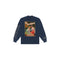 Zig-Zag Lantern Long Sleeve - Navy Blue