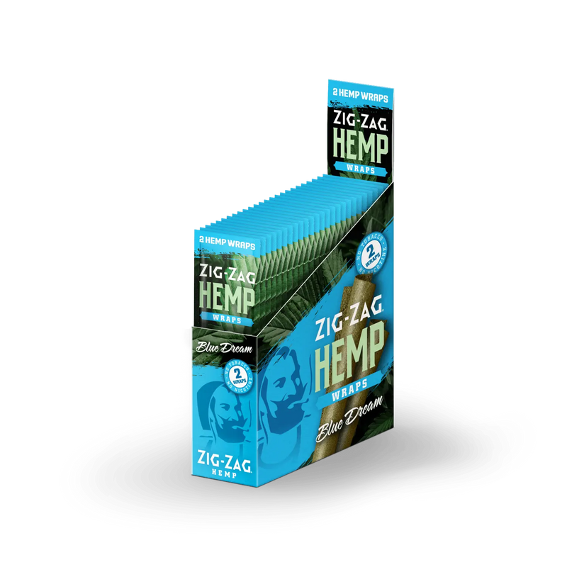 Zig-Zag Blue Dream Hemp Wraps