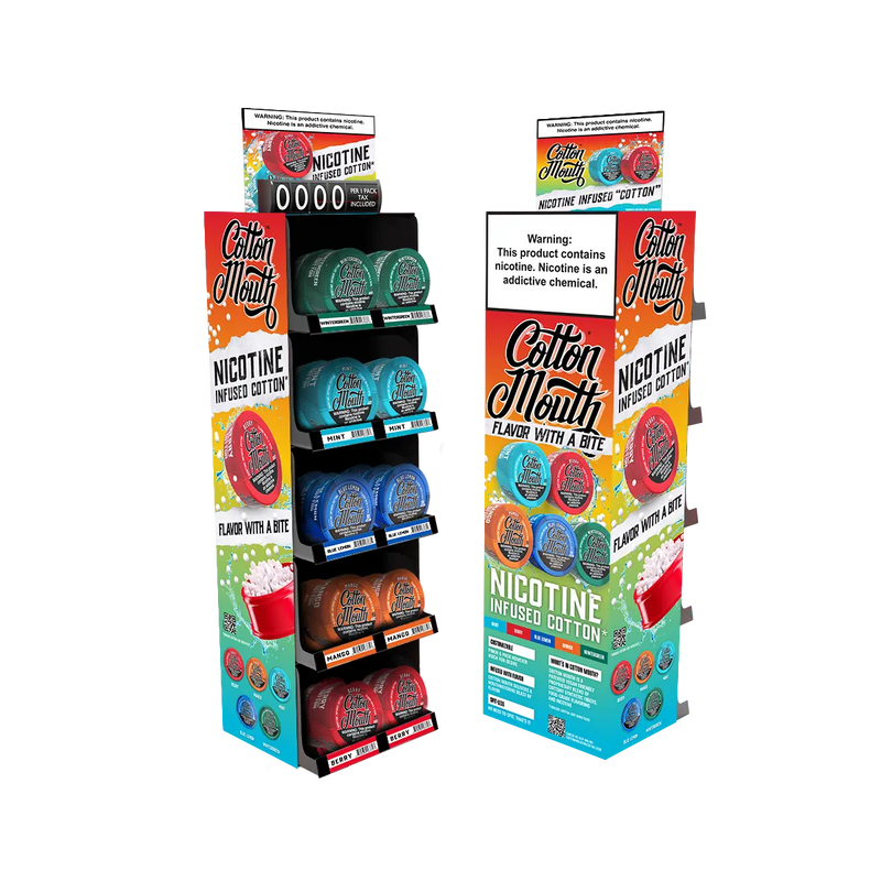 GRAPHIC KIT - COTTON MOUTH 5 TIER DISPLAY