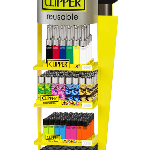 Lot 4 briquets Clipper Classic rechargeable pierre remplaçable - CRYSTAL GRADIENT PREMIUM+ 1 cadeau RLBSL offert ! - Au quotidien