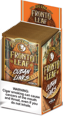 Zig-Zag Fronto Leaf - Cuban Links