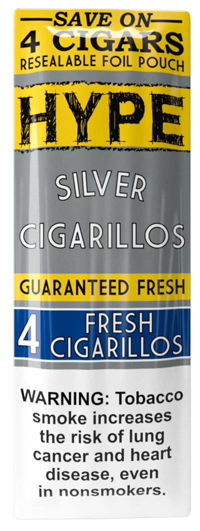 hype tobacco HYPE Silver Cigarillos hype tobacco HYPE Silver Cigarillos