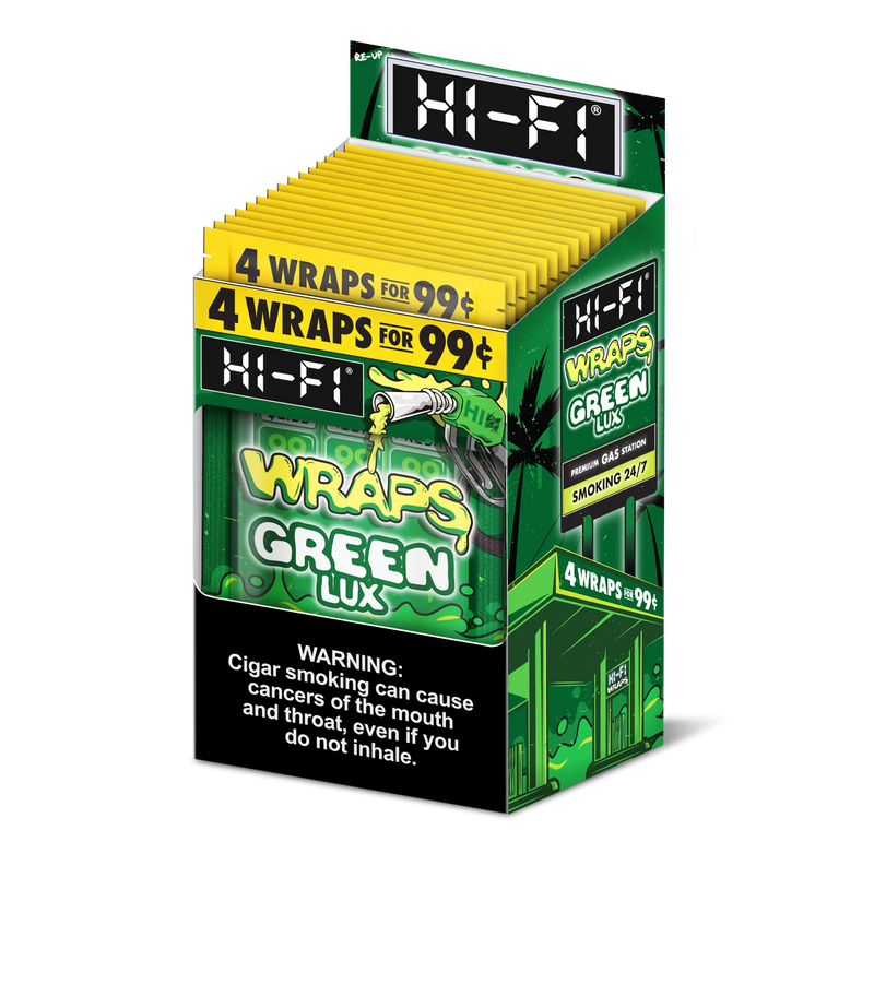 Hi-Fi HTL Green Lux Flatwraps