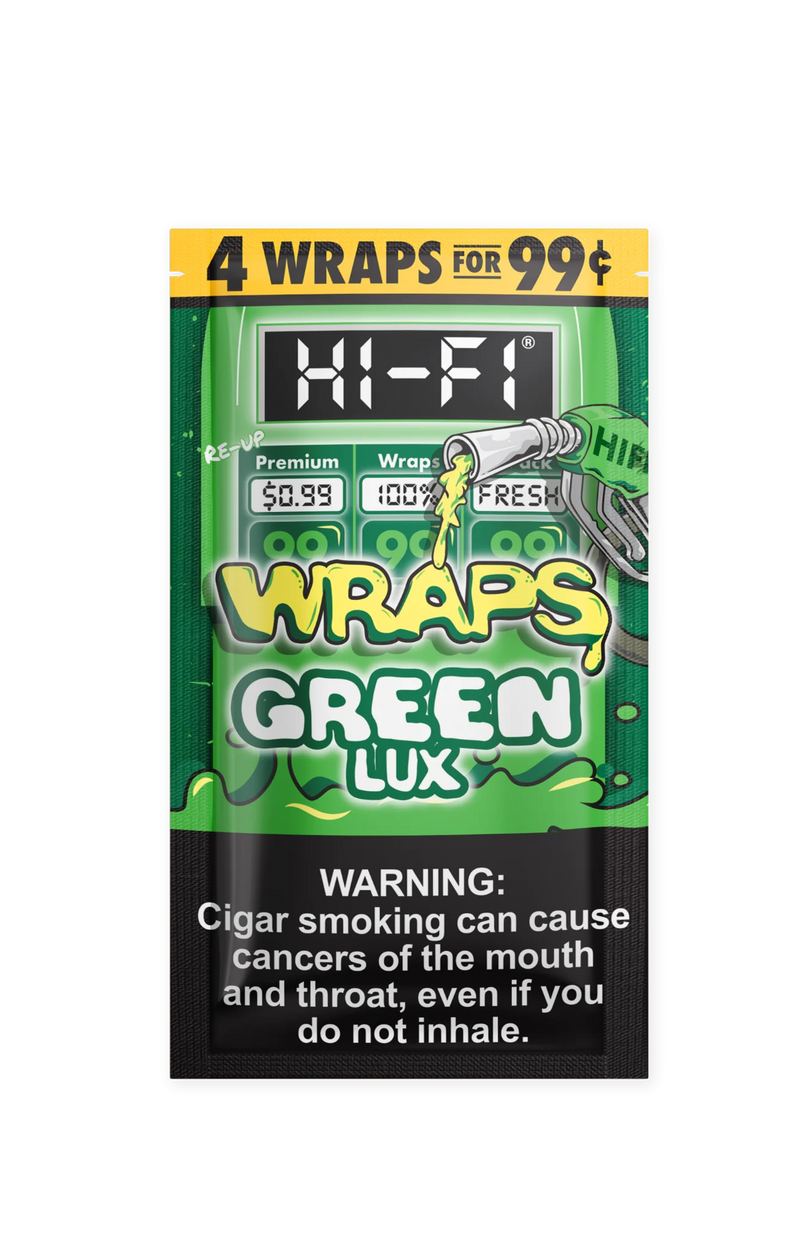 Hi-Fi HTL Green Lux Flatwraps