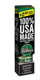 Stoker's Long Cut Wintergreen Moist Snuff Cans - Pre-Priced $2.89