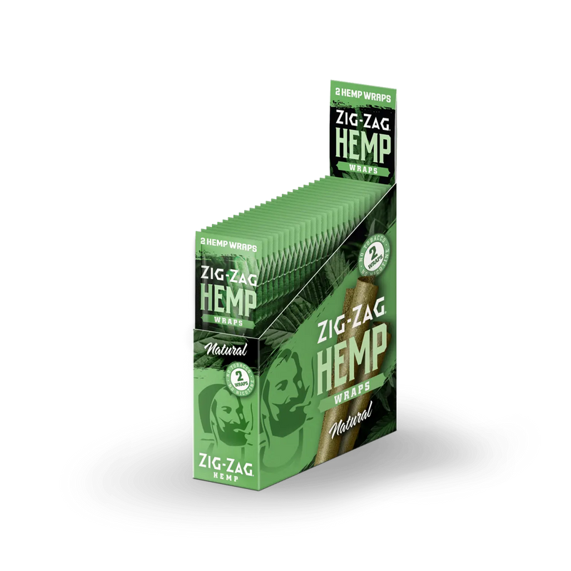 Zig-Zag Natural Hemp Wraps
