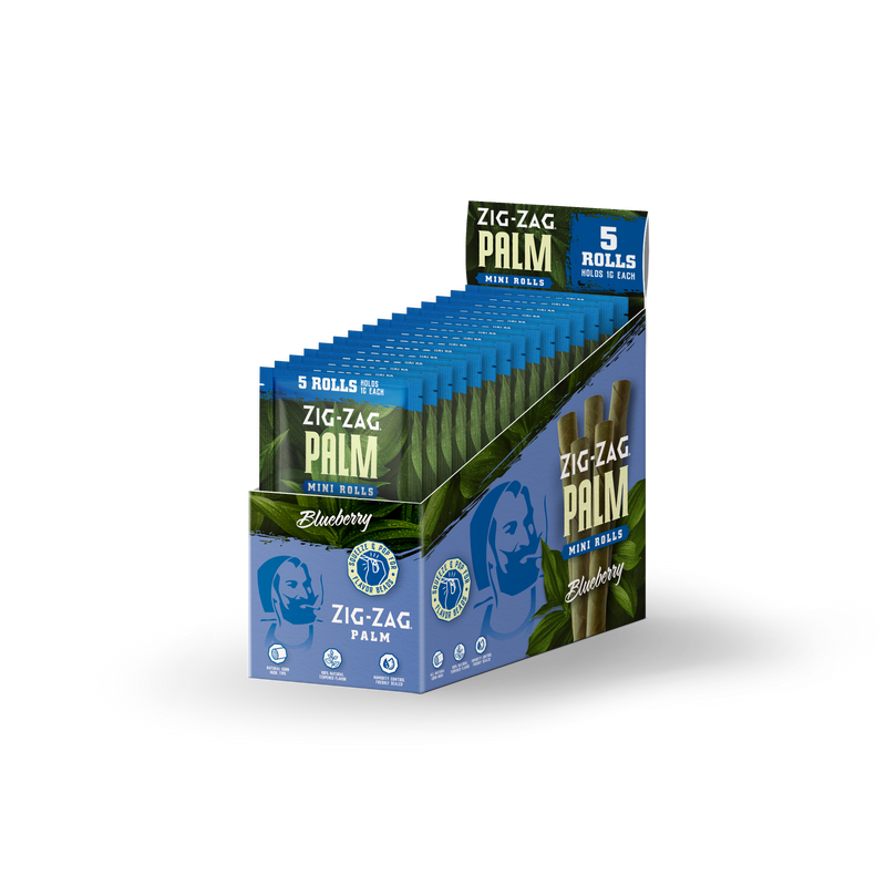 Zig-Zag Blueberry Mini Palm Roll