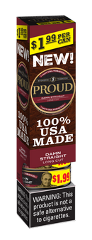 Stoker's Proud Long Cut Straight Moist Snuff Cans - Pre-Priced $1.49 Tower Display