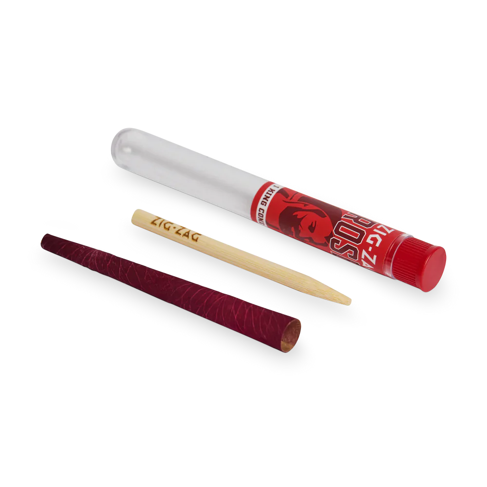 Zig-Zag King Size Rose Cone - 1 Pack Tube