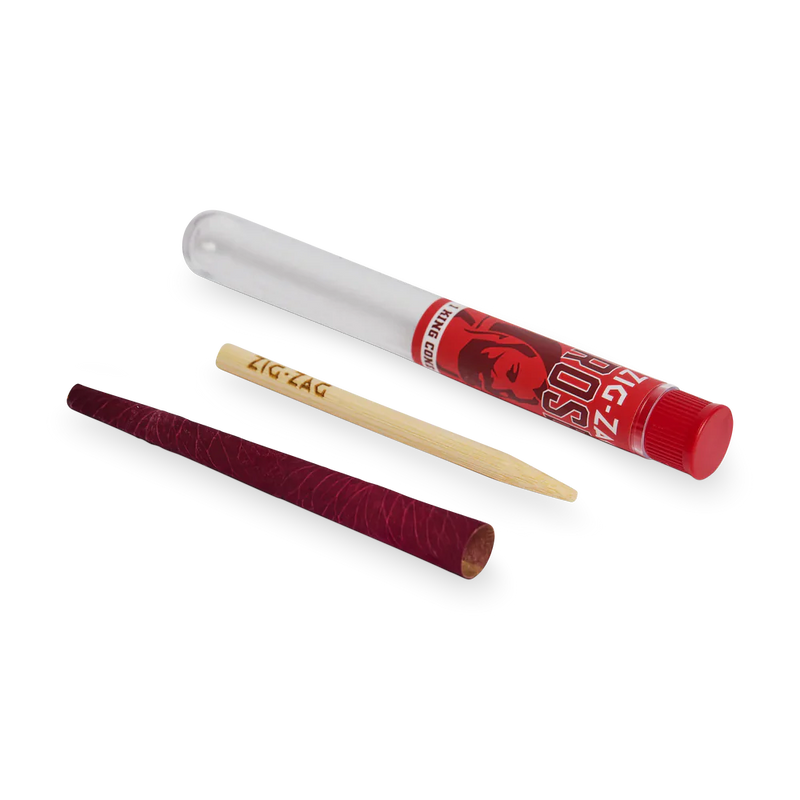 Zig-Zag King Size Rose Cone  - 1 Pack Tube