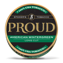 Stoker's Proud American Wintergreen Long Cut Cans