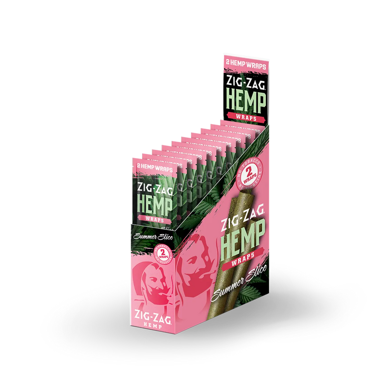 Zig-Zag Summer Slice Hemp Wraps