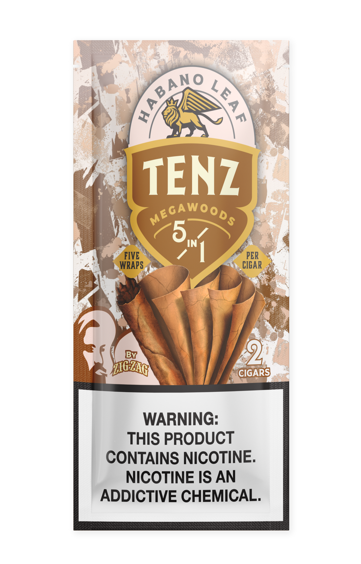 Zig-Zag Tenz Natural Leaf Cigars - Habano Leaf Zig-Zag Tenz Natural Leaf Cigars - Habano Leaf