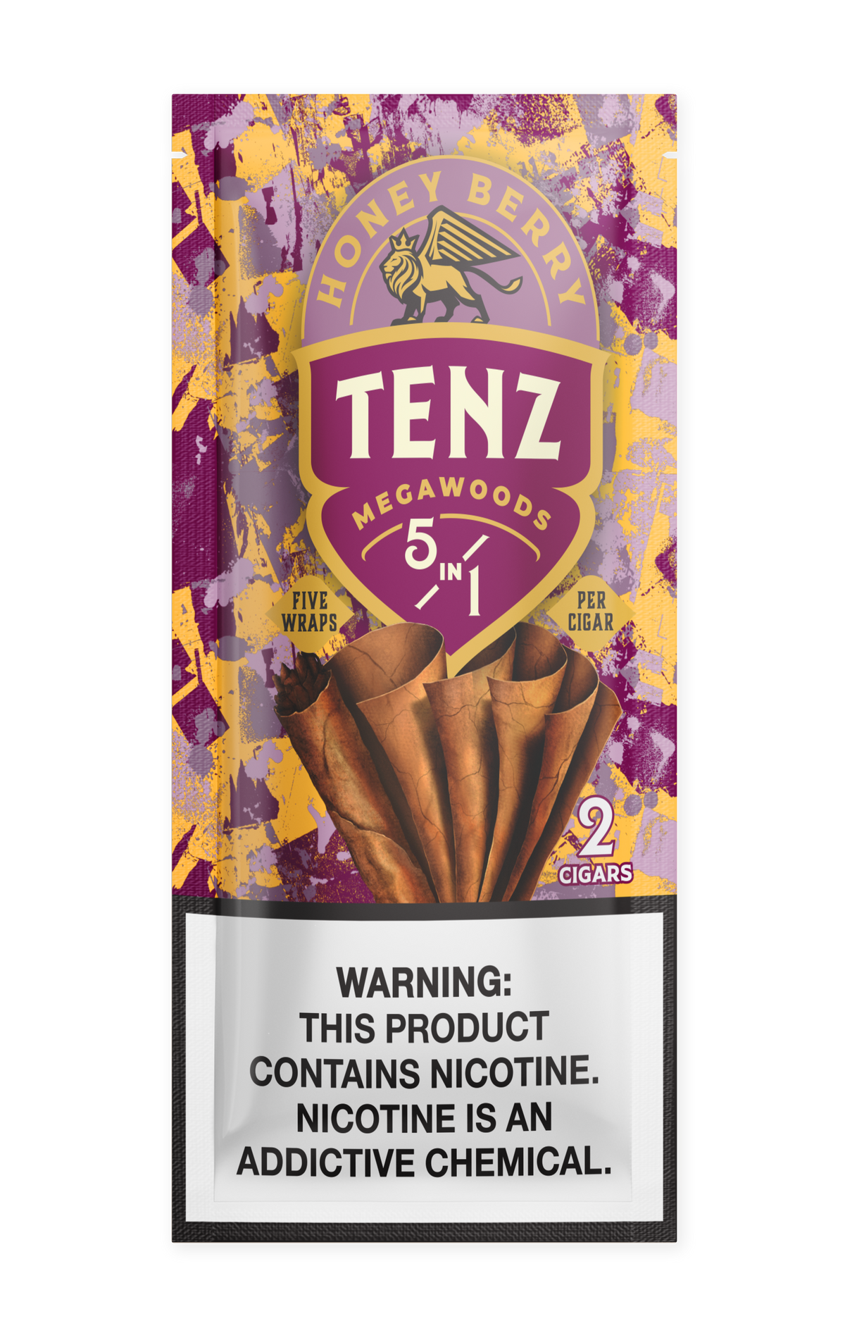 Zig-Zag Tenz Natural Leaf Cigars - Honey Berry Zig-Zag Tenz Natural Leaf Cigars - Honey Berry