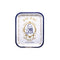Zig-Zag Large White Rolling Tray