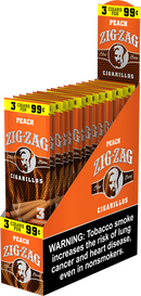 Zig-Zag Peach Cigarillos, 3 for $0.99