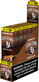 Zig-Zag Straight Up Cigarillos, 3 for $0.99