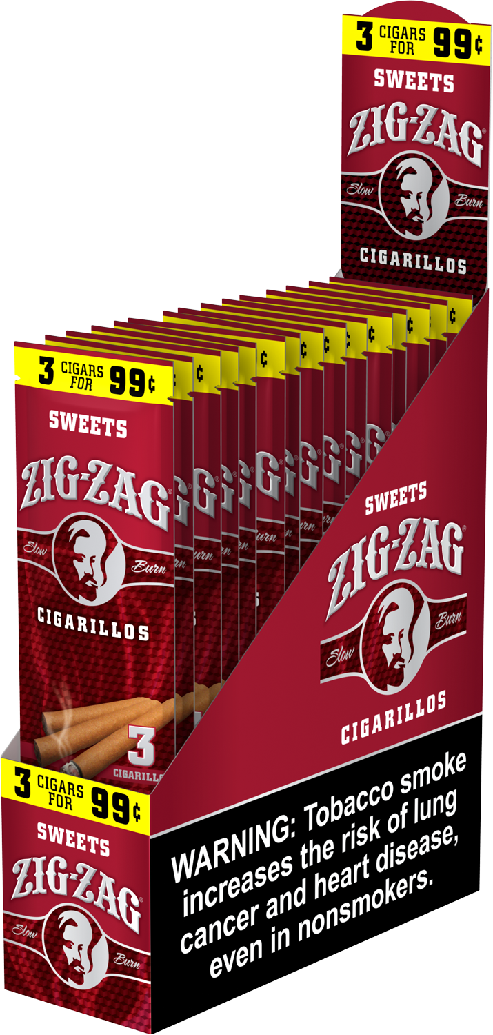 Zig-Zag Sweets Cigarillos, 3 for $0.99